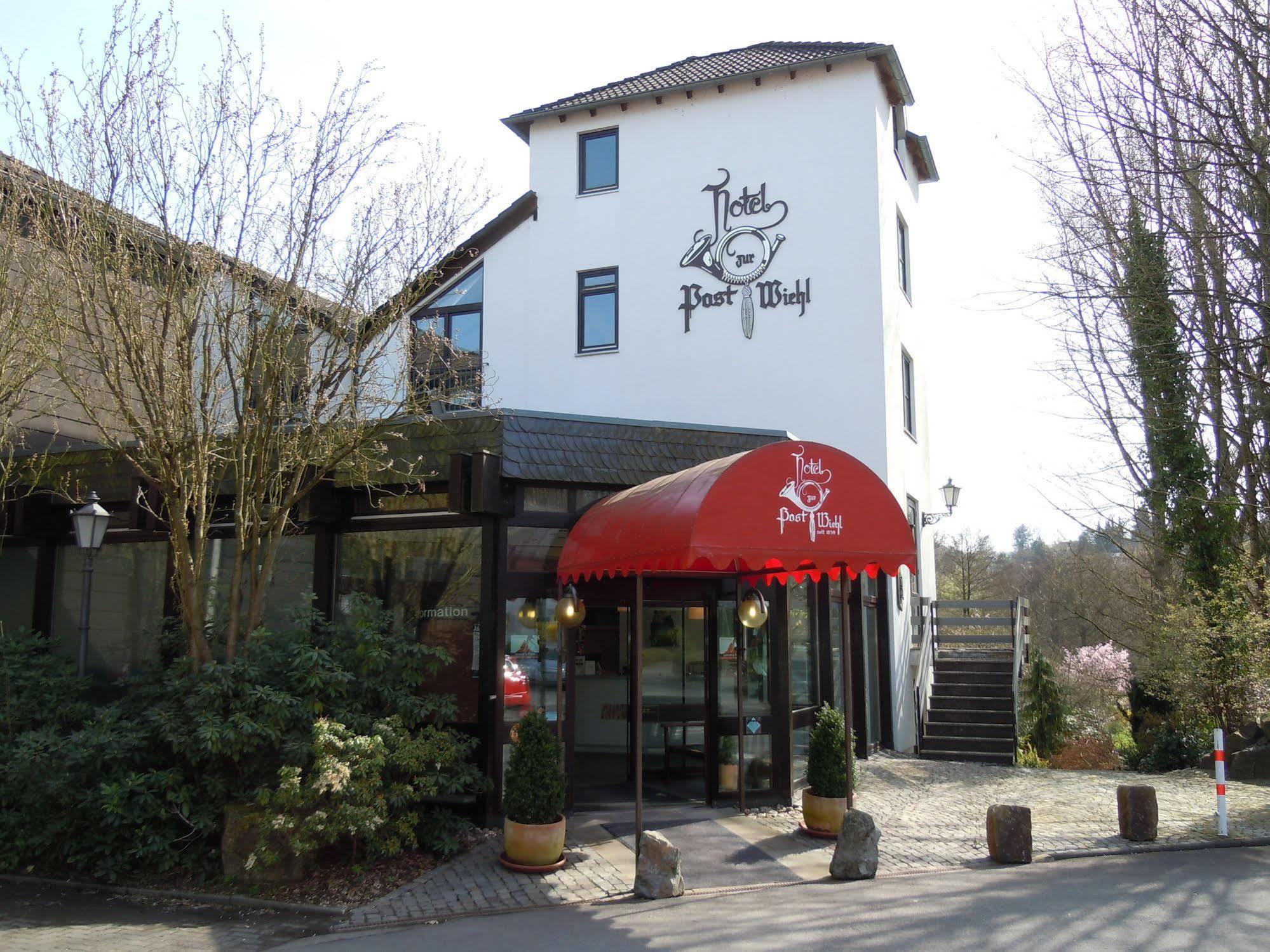 Hotel Zur Post Wiehl Exterior foto